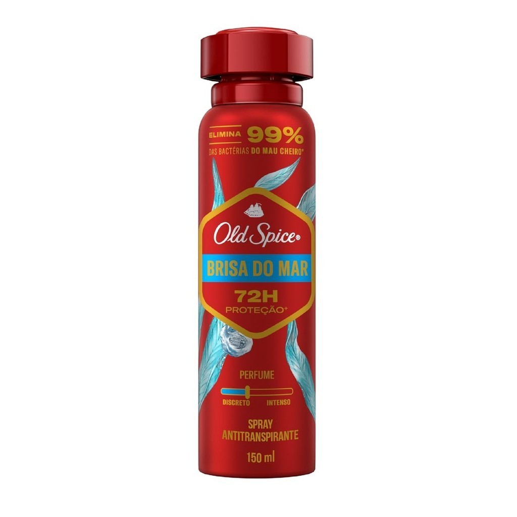 Desodorante Spray Antitranspirante Old Spice Mar Profundo 93g em Oferta na Shopee