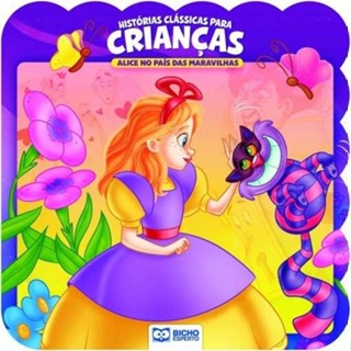 Histórias Clássicas Para Crianças - Alice no País das Maravilhas em Oferta na Shopee