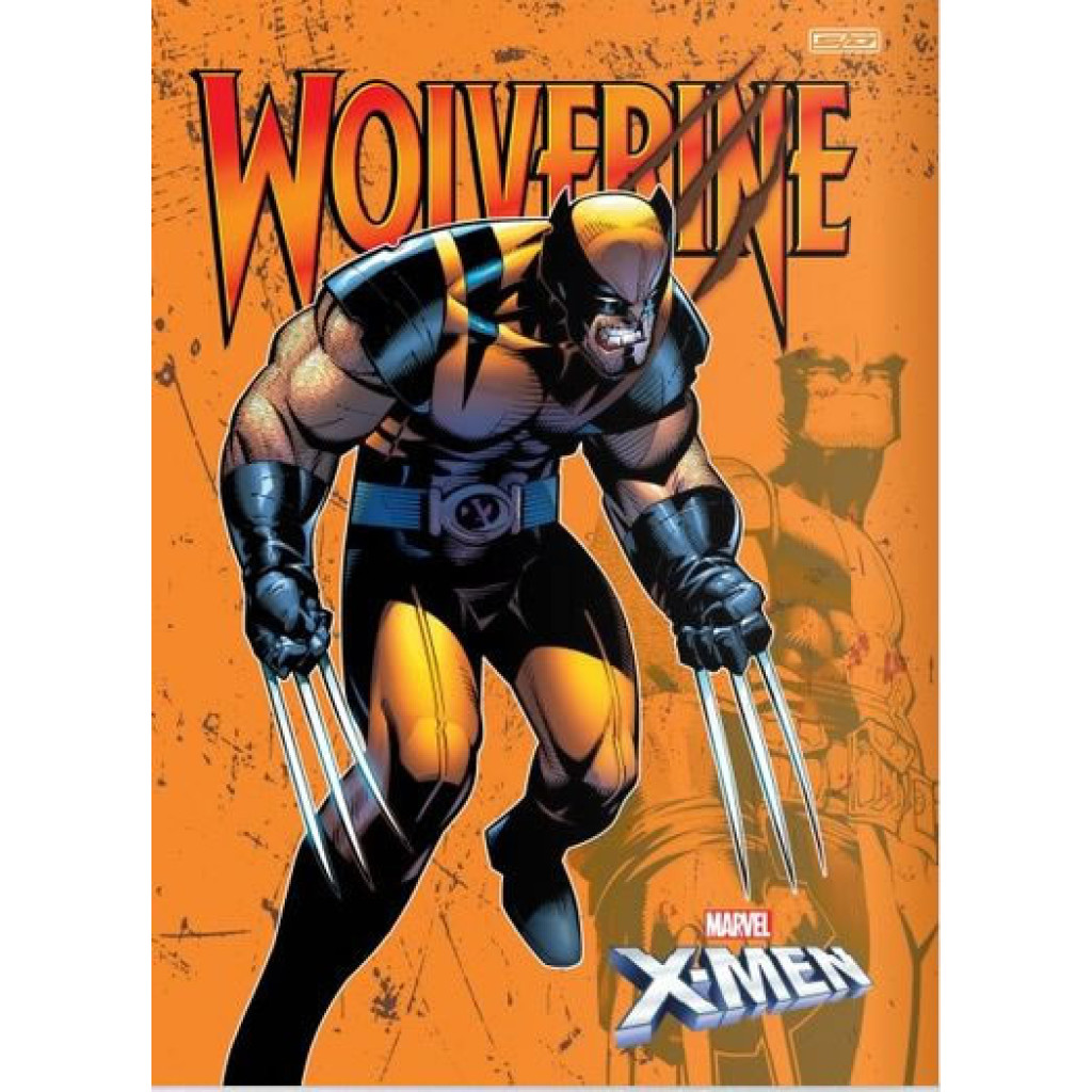 CADERNO BROCHURA 1/4 CAPA DURA 80 FOLHAS X-MEN – SÃO DOMINGOS | 10506 – UNITÁRIO E SORTIDO