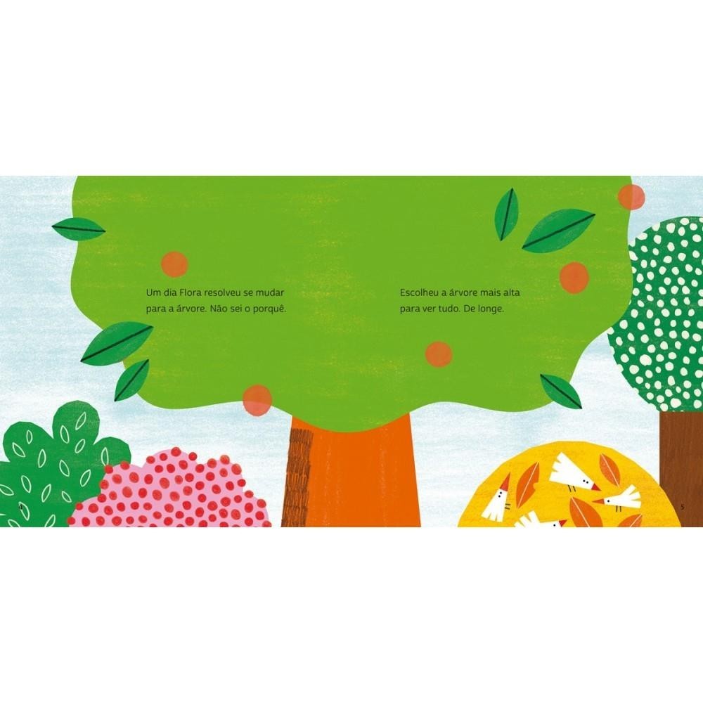 Detalhes do Livro Literatura infantil A menina que morava na árvore