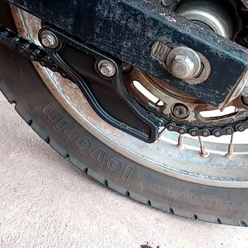 Protetor Corrente Transmissão Moto XRE 190 PRETO — imagem 2 de 2