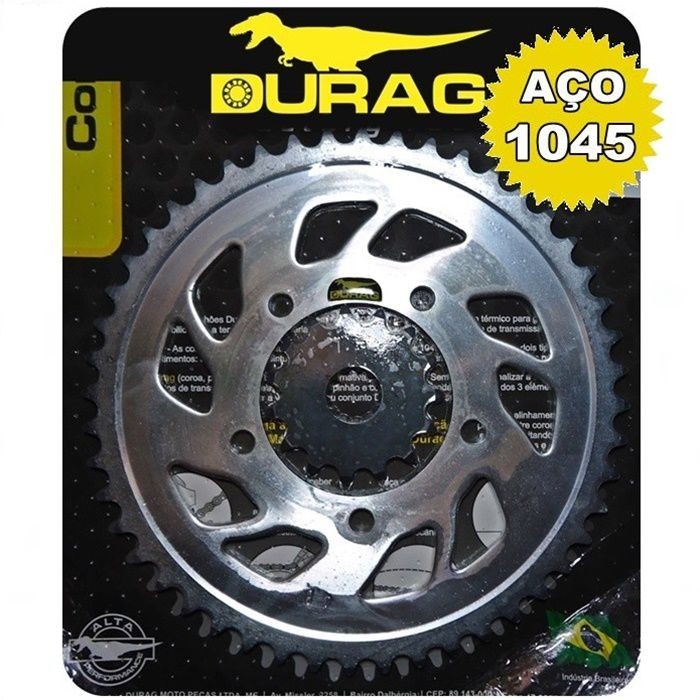 Kit Relação - Coroa e Pinhão - BANDIT GSF 650 GSX650F - 2007 a 2016