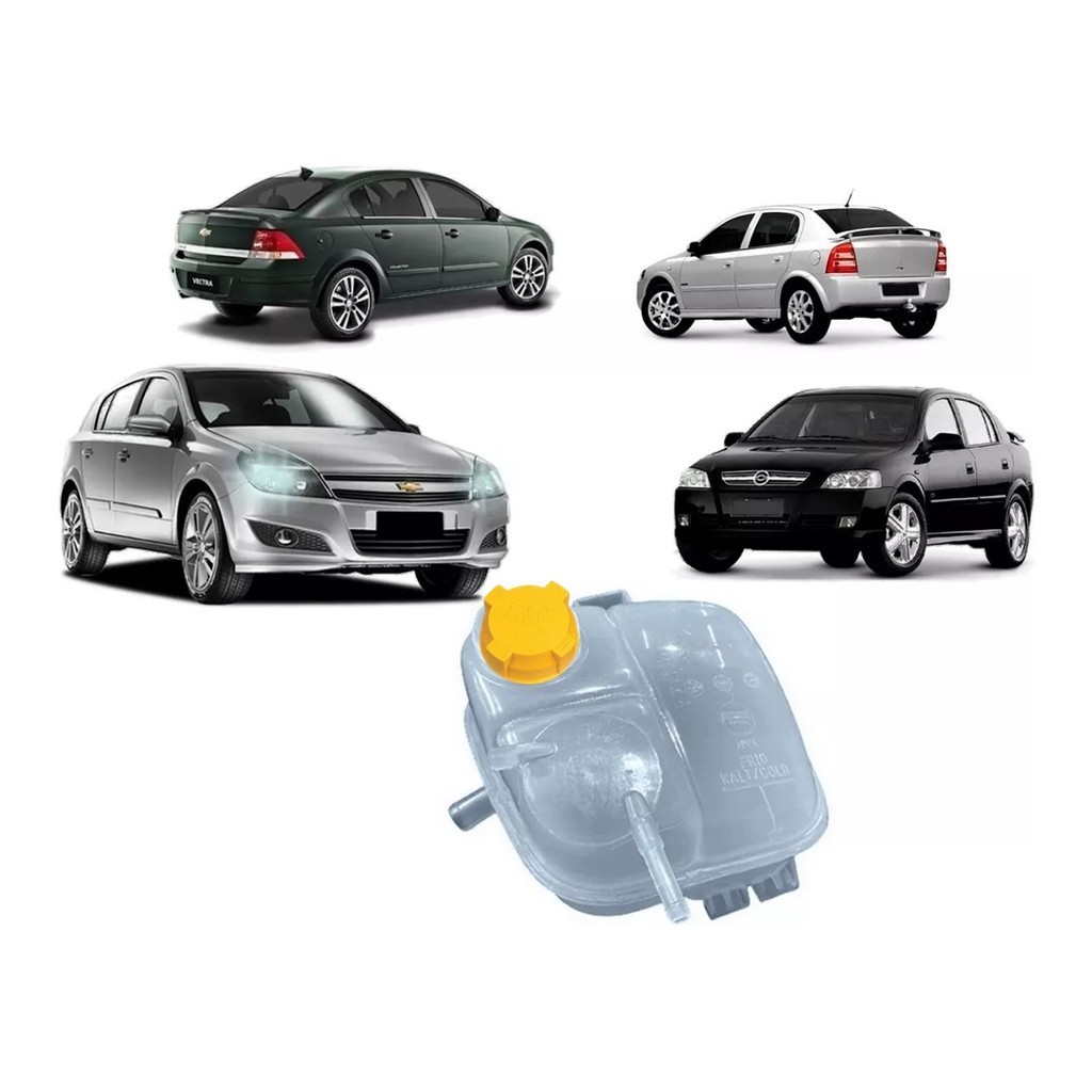 Reservatorio Agua Radiador Astra Vectra Zafira Com Tampa 2 Bicos Sem Sensor em Oferta na Shopee