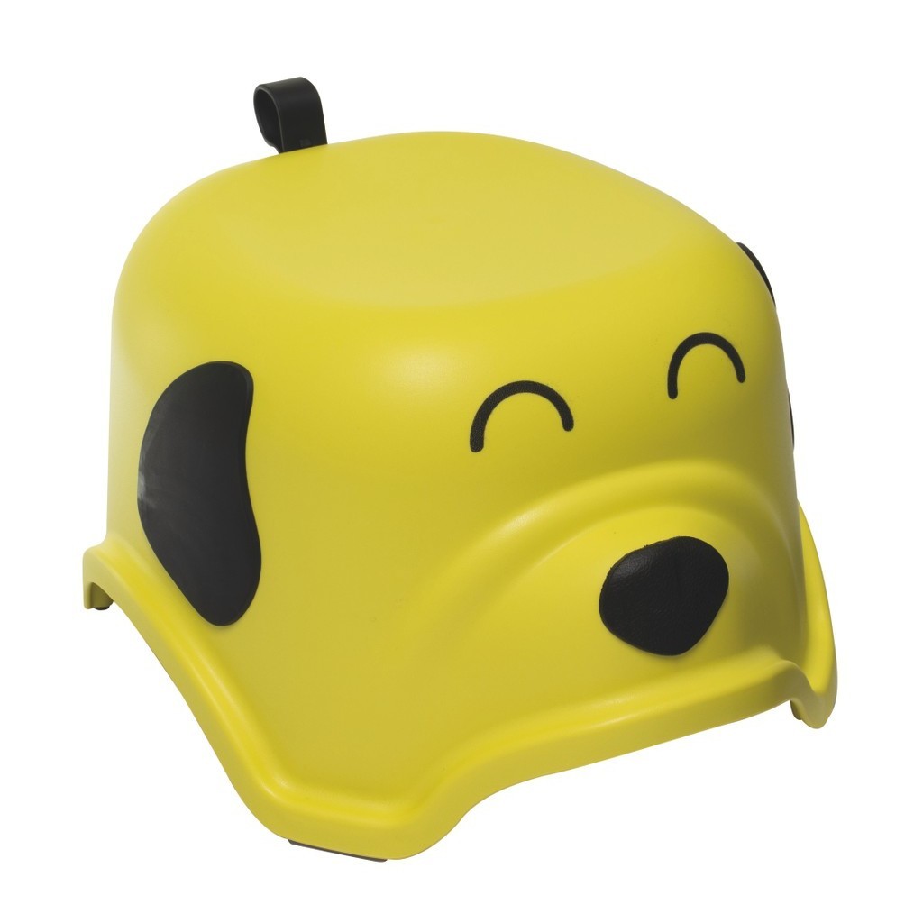 Banquinho Interativo Infantil 1 Degrau Cachorrinho Amarelo Kababy em Oferta na Shopee