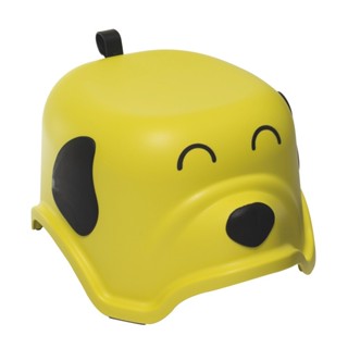 Banquinho Interativo Infantil 1 Degrau Cachorrinho Amarelo Kababy em Oferta na Shopee