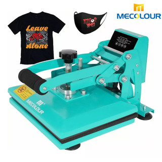 Máquina de Impressão Por Sublimação 23*30cm Impressão Plana e Máquina de Passar Roupa para Camisetas, Fronhas, Bolsas