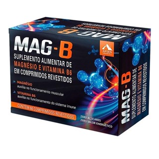 MAG B COM 60 COMPRIMIDOS em Oferta na Shopee