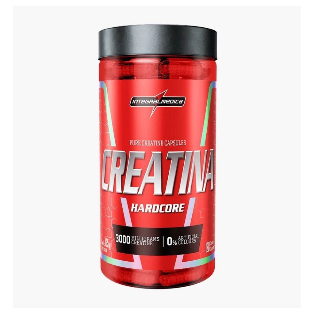 Creatina Monohidratada 120 caps - Integralmedica