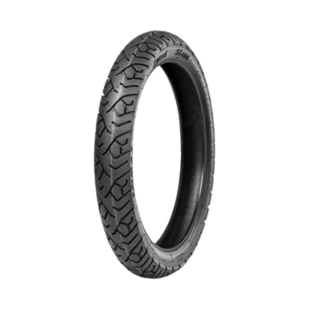 Pneu Dianteiro Honda Biz 125/110/100 Pop 100 Crypton Vipal 250-17 ST400 Uso Com Câmara