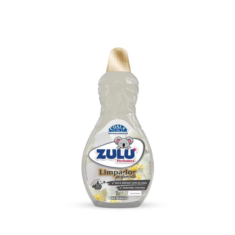 LIMPADOR PERFUMADO ZULU PERFUMES / COALA CHÁ BRANCO 1L