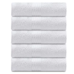 Kit 5 Toalhas Rosto Para Salão de Beleza Spa Hotel Manicure 50x80cm Dohler - BF Casa