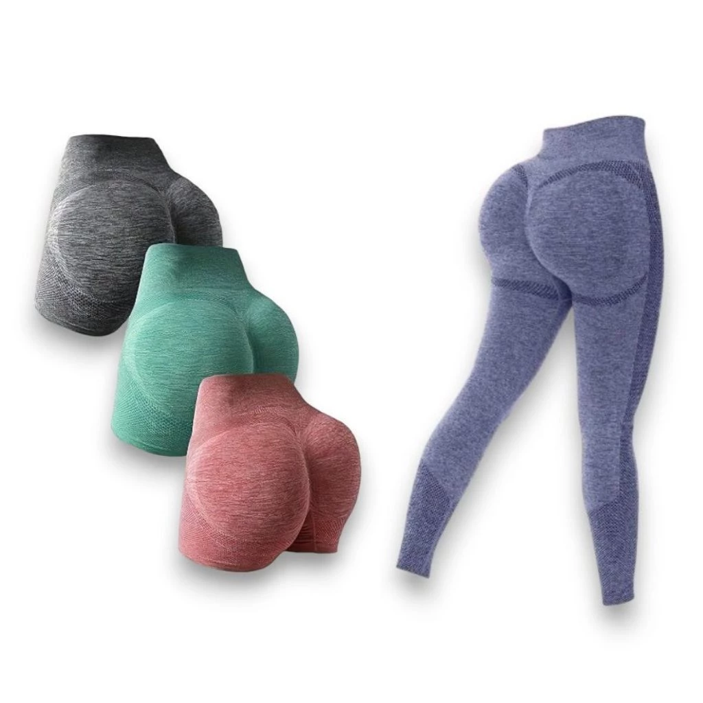 Kit 3 short e 1 calça legging academia