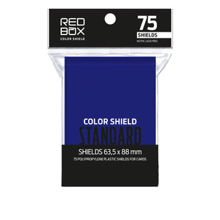 Sleeve Shield Redbox Padrão Azul 63,5 x 88 mm - 75 unidades