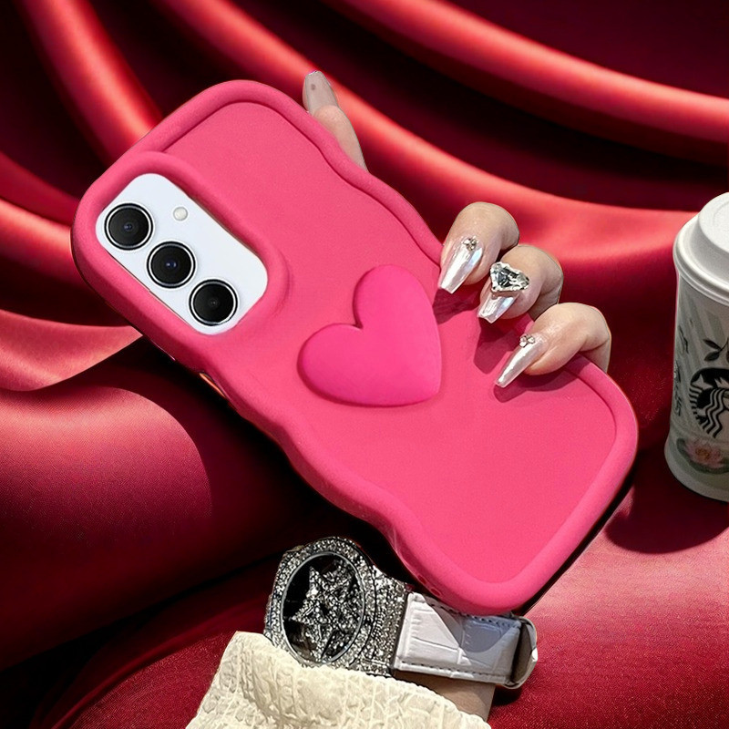 A54 34 14 15 25 35 55 Estojo Silicone Ondulado Para Samsung Galaxy A54 A34 A14 A24 A15 A25 A35 A55 5g A05s Capa Macia