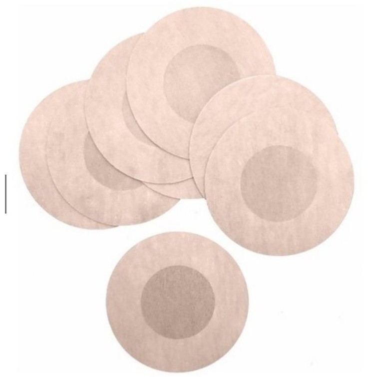 8 Pacote Tampa Bico Seios Adesivo Protetor Mamilo Nipple Cover de Mamilos Reutilizável Discreto-1 pacote com 5 pares · foto 2