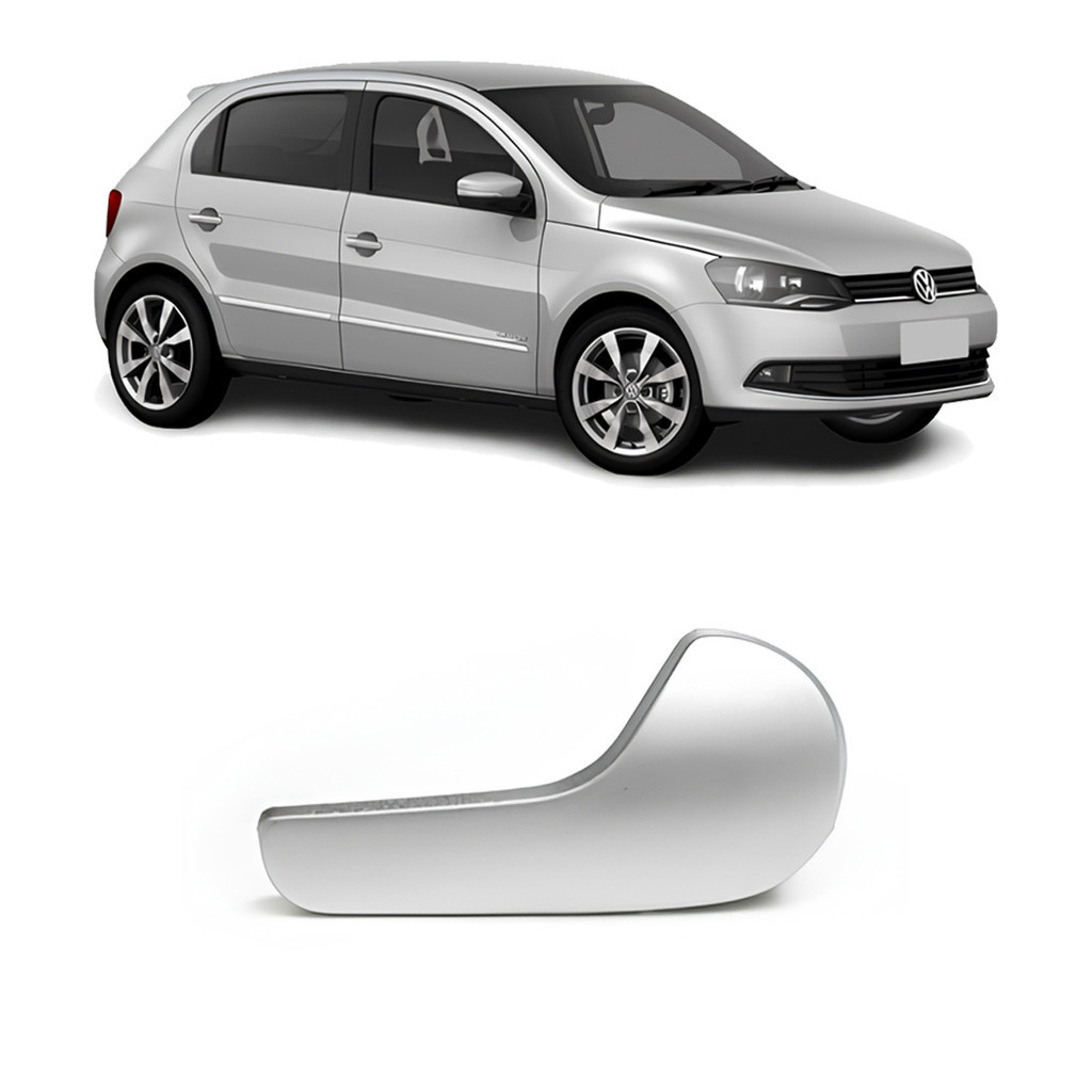 Gatilho Maçaneta Interna Porta Gol G6 2012 Em Diante Saveiro G6 2013 Em Diante Cinza Nylon