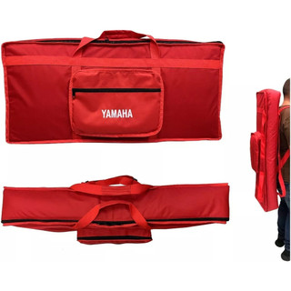 CAPA ALMOFADADA P/ TECLADO "YAMAHA" NY-600 CARGO VERMELHO