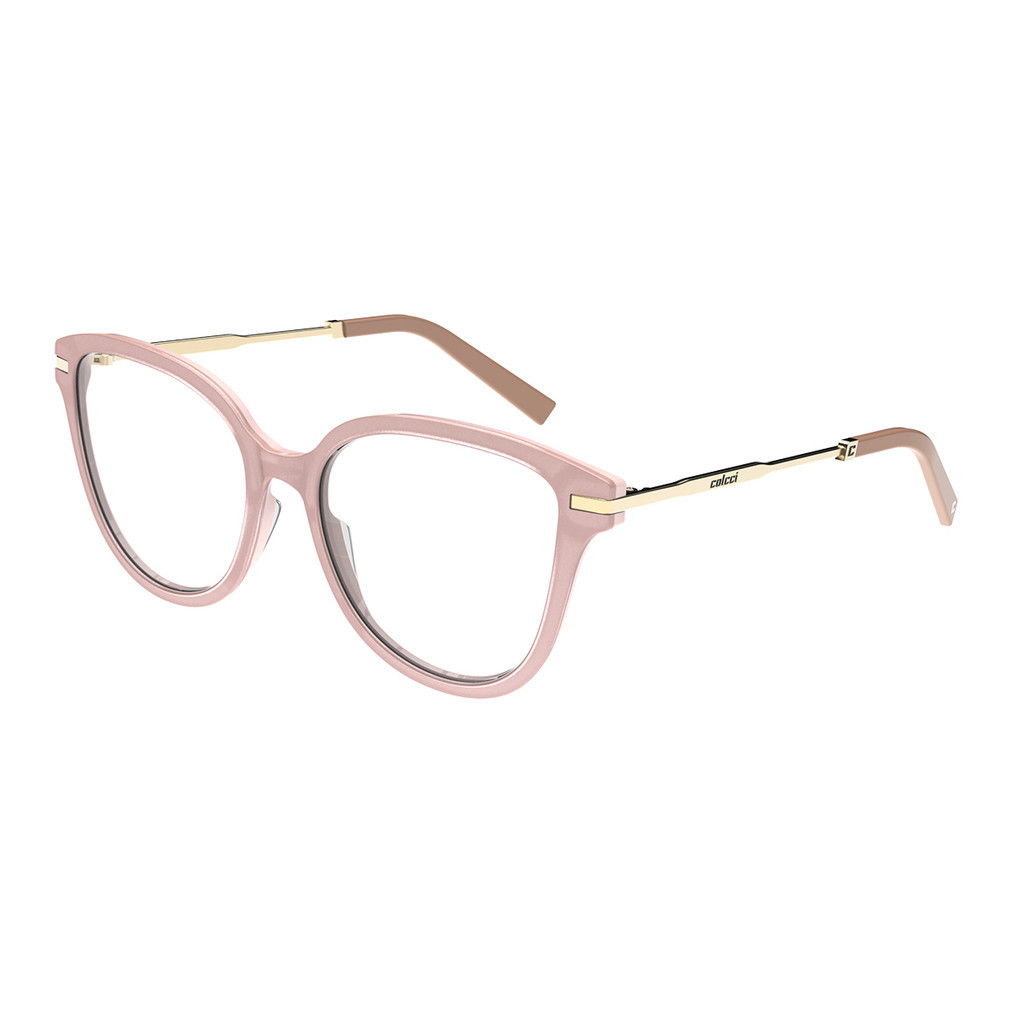 Armação De Óculos Colcci Maite C6183bb355 Rosa Brilho