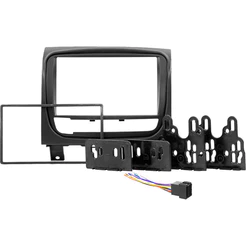 Kit Moldura Painel 7 Pol Palio Weekend Adventure Attractive Trekking Strada 2013 A 2020 Siena EL 2012 A 2014 2 Din Preto