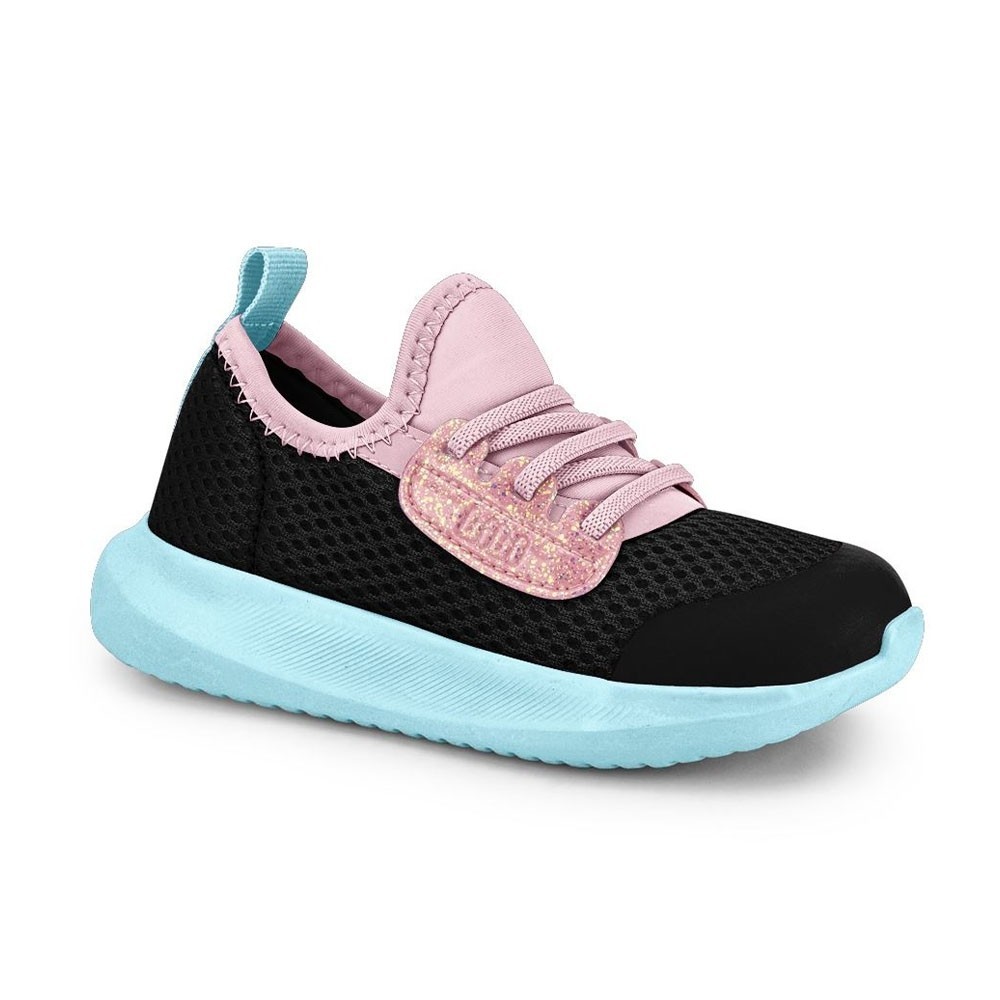 Tênis Infantil Feminino Bibi Flash Preto