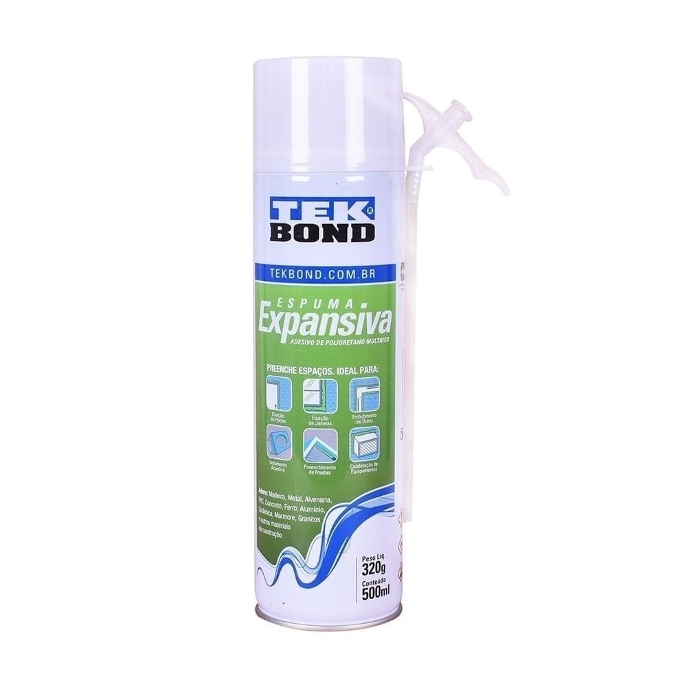 Espuma Expansiva Tekbond Pu 320g/500ml - Home & Living