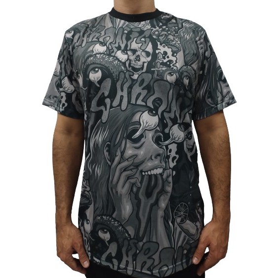 CAMISETA CHRONIC SUBLIMADA OLHO SOLTO