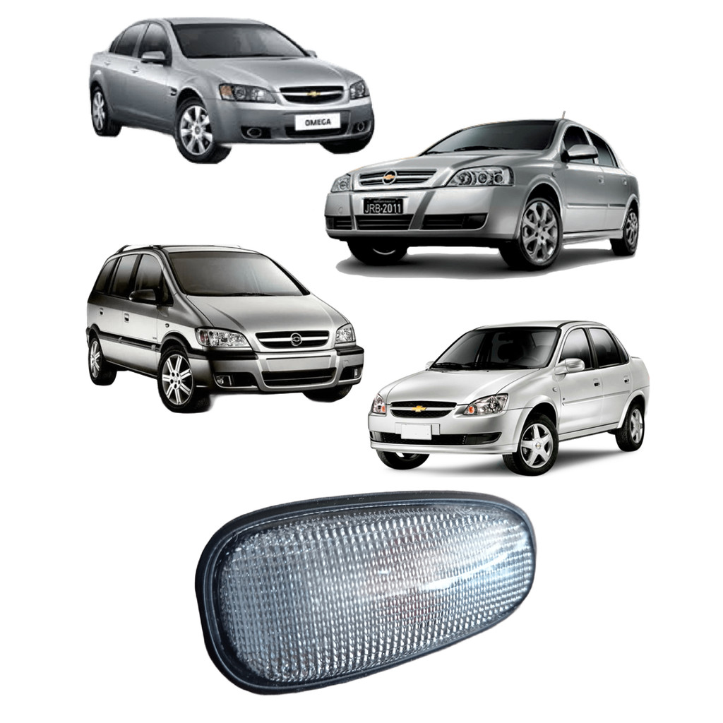 Lanterna Paralama Pisca Lateral Corsa Classic 2011 12 13 14 15 Omega 2005 à 2006 Zafira 99 00 A 10 Astra 1999 á 2011 C