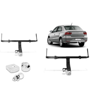 Engate Volkswagen Voyage 2009 a 2023  Reforcel Reboque Rabicho Protetor 500KG em Oferta na Shopee