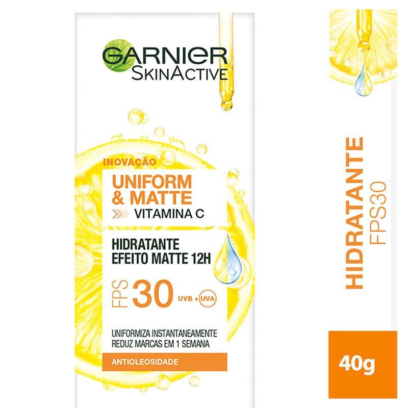 Hidratante Facial Garnier SkinActive Efeito Matte FPS30 40g