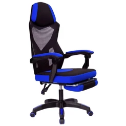 Cadeira de Escritório com Rodinha Fortt Verona Azul - CEGF01-A
