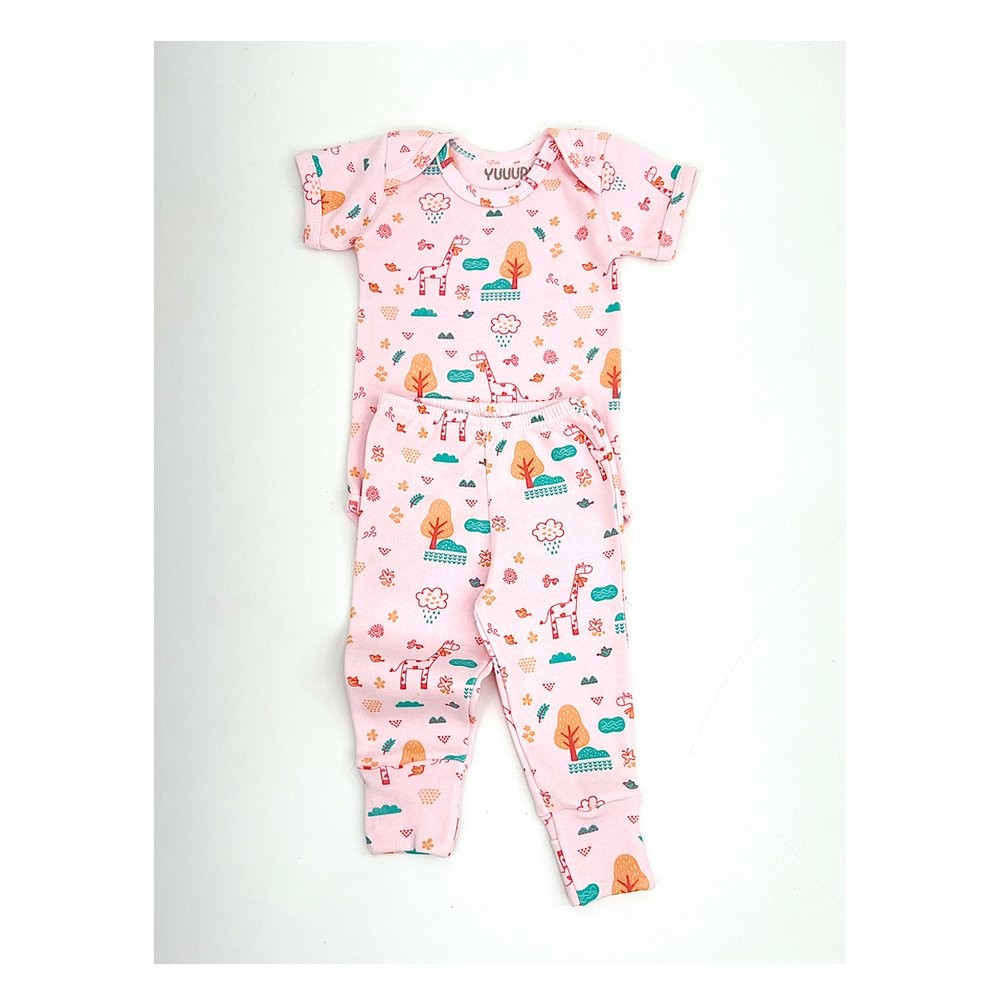 Conjunto Bebê Menina Body e Mijão Girafinha - Yuuup em Oferta na Shopee