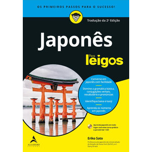 Capa do livro Japonês para leigos
