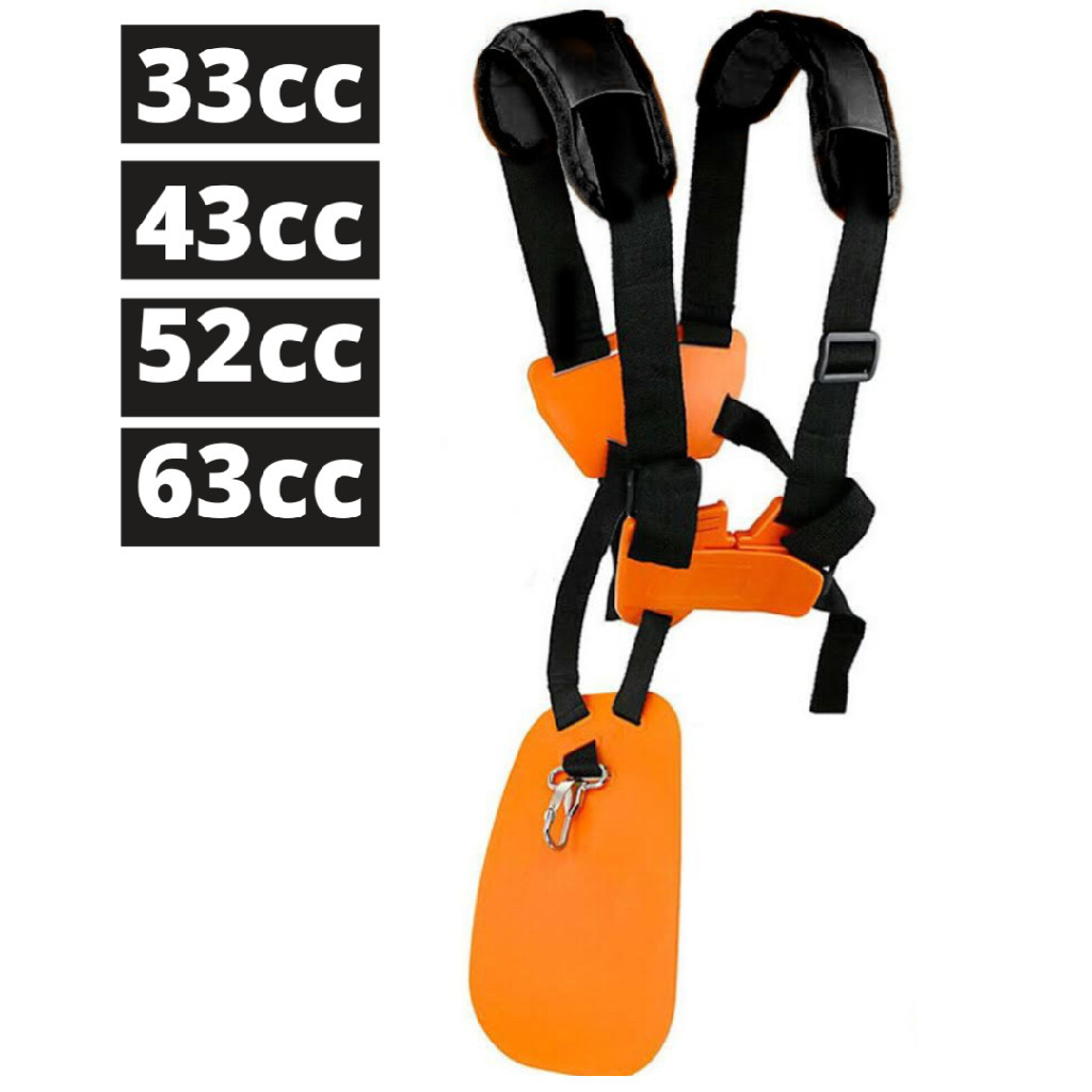 Cinto D Sustentação Duplo Roçadeira Para Toyama Stihl Vulcan
