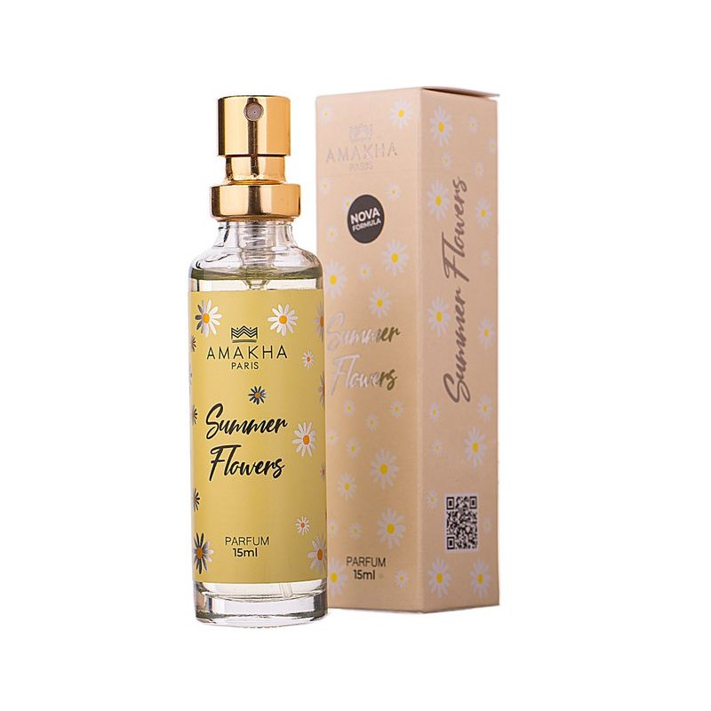 Deo Colônia Feminino Summer Flowers 15ml - Amakha Paris em Oferta na Shopee