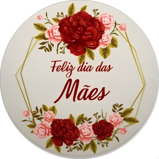 Capa de Painel Dia das Mães Floral  Meme Flork Festa Decoração Painel Redondo Tecido Sublimado 1,50x1,50m Vários Modelos em Oferta na Shopee