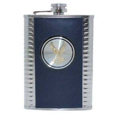 Cantil Bolso Inox P/ Bebidas Destiladas Vodka Rum Gin 254ml