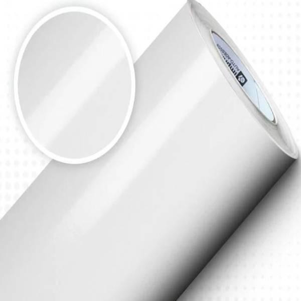 Película Adesiva Envelopamento Decoração Geladeira Fogão Á Prova d'Água Branco 2x0,45M
