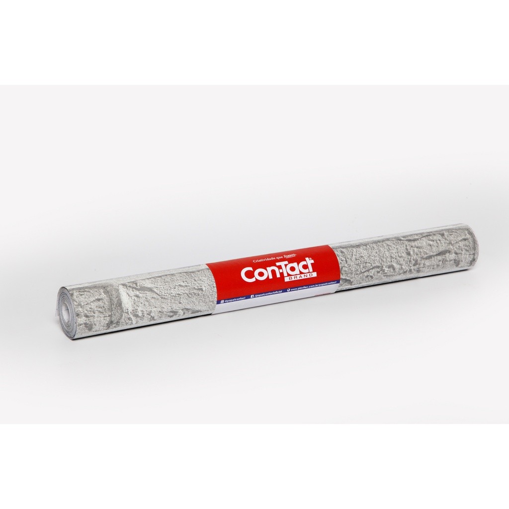 Papel Contact Pvc Tijolo 45Cm X 2 Metros - Plavitec