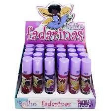 BRILHO LABIAL ROLL-ON SAFIRA TEEN LINHA FADARINAS MORANGO FD62052