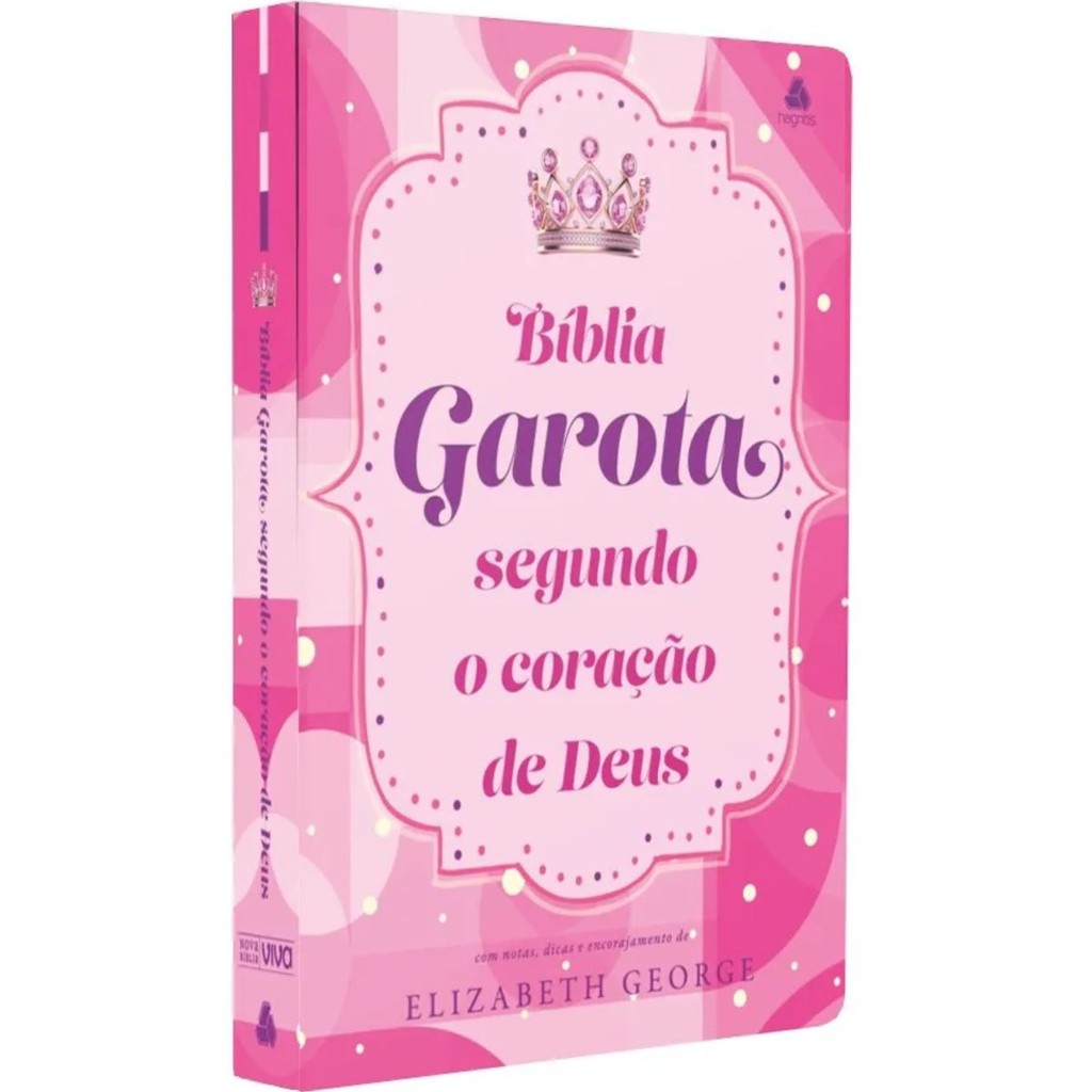 Bíblia da Garota Segundo o Coração de Deus | Capa Dura Felicidade | Elizabeth George em Oferta na Shopee