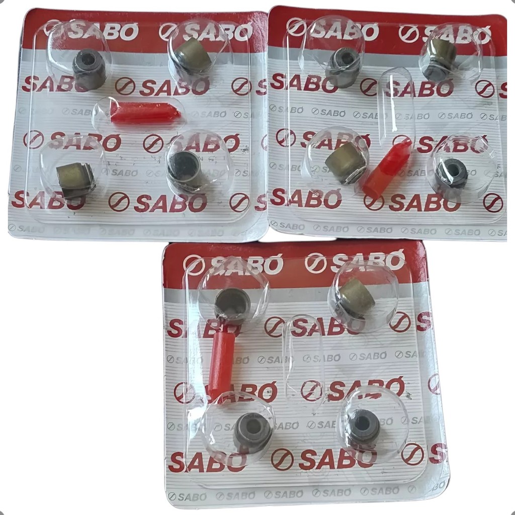 Jogo 12 Retentores De Valvulas Sabó March Versa Kwid Logan Sandero 1.0 12v 3 Cilindros em Oferta na Shopee