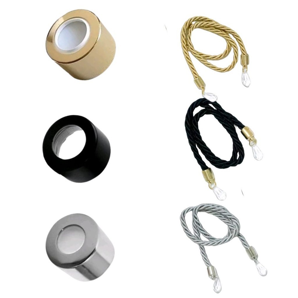 Kit Tampa Difusor De Ambientes e Cordão Decorativo Para Aromatizador De Banheiro