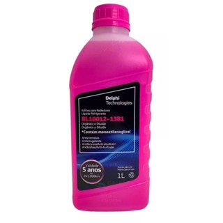 ADITIVO RADIADOR DELPHI DILUIDO (PRONTO USO) -ROSA  1LT em Oferta na Shopee