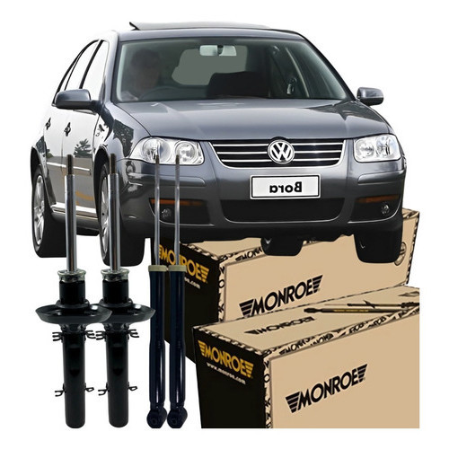 Kit Amortecedor Novo Monroe Vw Bora 2.0 2000 2011 em Oferta na Shopee