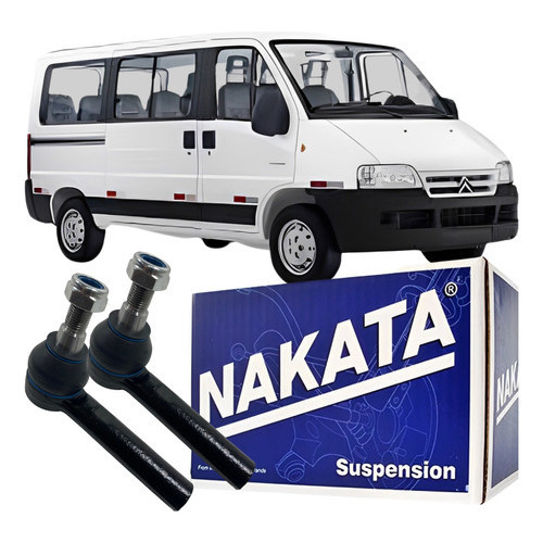 Par Terminal Ponteira De Direção Nakata Fiat Ducato Citroen Jumper Peugeot Boxer em Oferta na Shopee