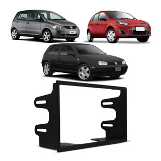 Moldura  Polegadas 2 Din Para  Fox Polo Golf Ecosport Fiesta em Oferta na Shopee