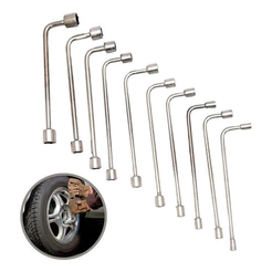 Jogo De Chave Biela 8 A 17mm 10 Peças Importway Aço Cromado