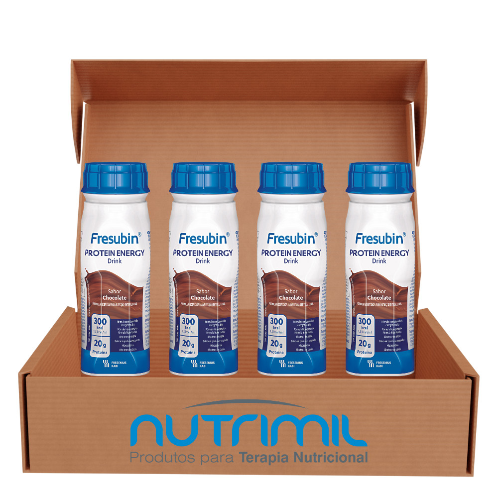 Kit c/4 Fresubin Protein Energy Drink Chocolate
