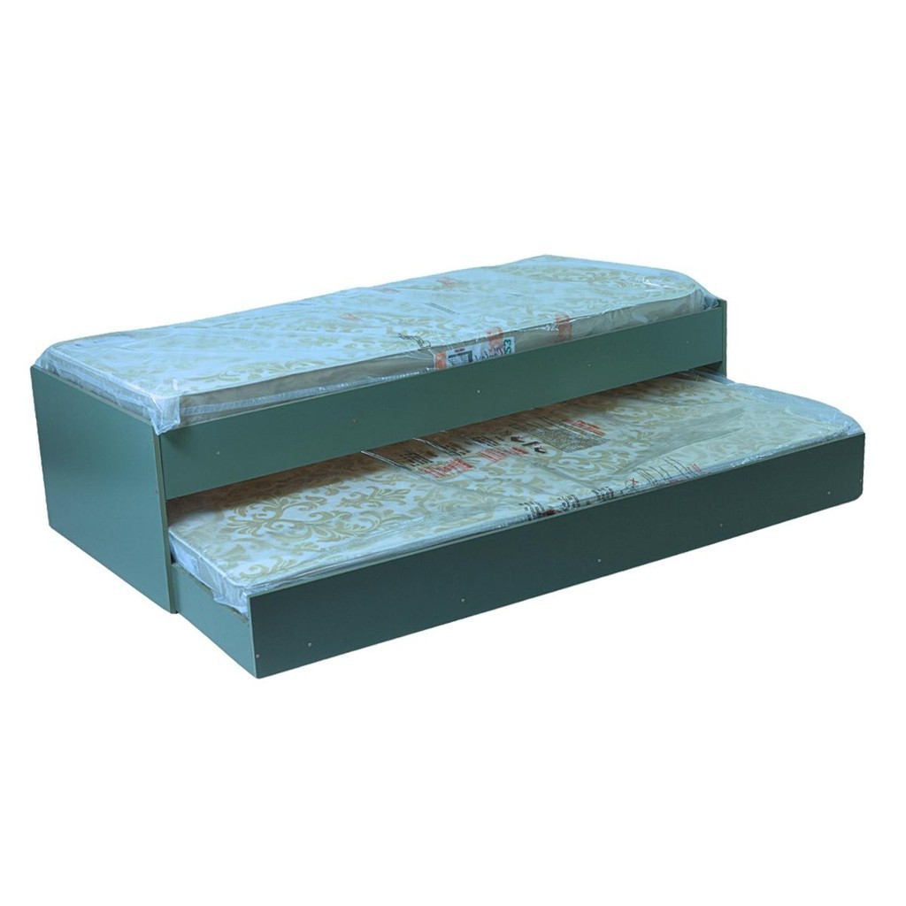 Cama Solteiro Bicama Ditália com Colchões CM-20 - Home & Living