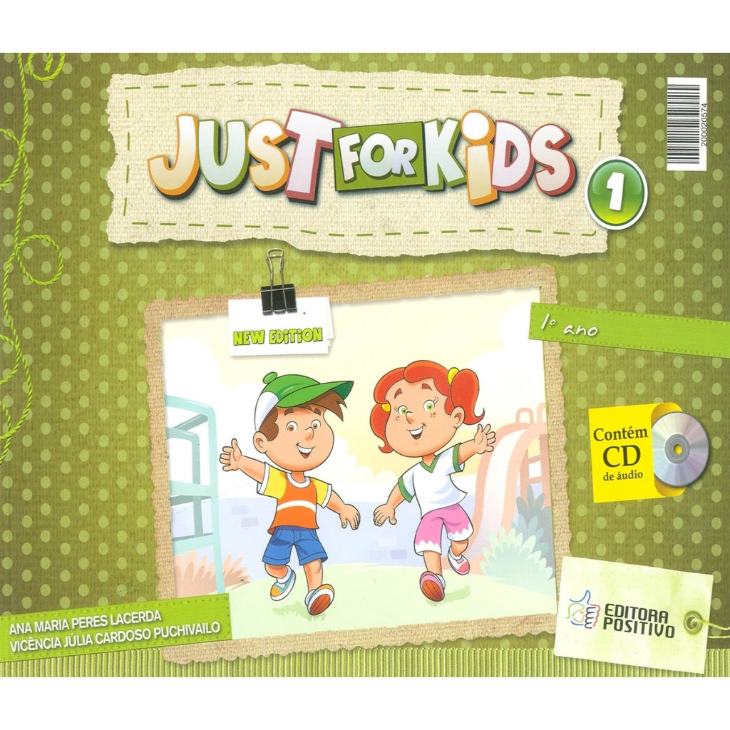 Just For Kids : Book 1 : New Edition ( With CD Rom ) autor Ana Maria Peres Lacerda And Other
